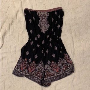 Fun Strapless Romper!